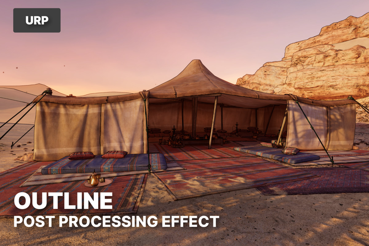 Post Processing Bundle - Blur, Sharpen & Outline for URP