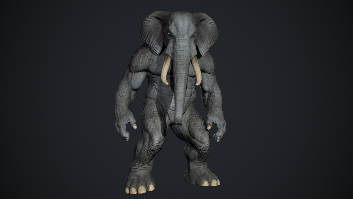 Elephant Humanoid
