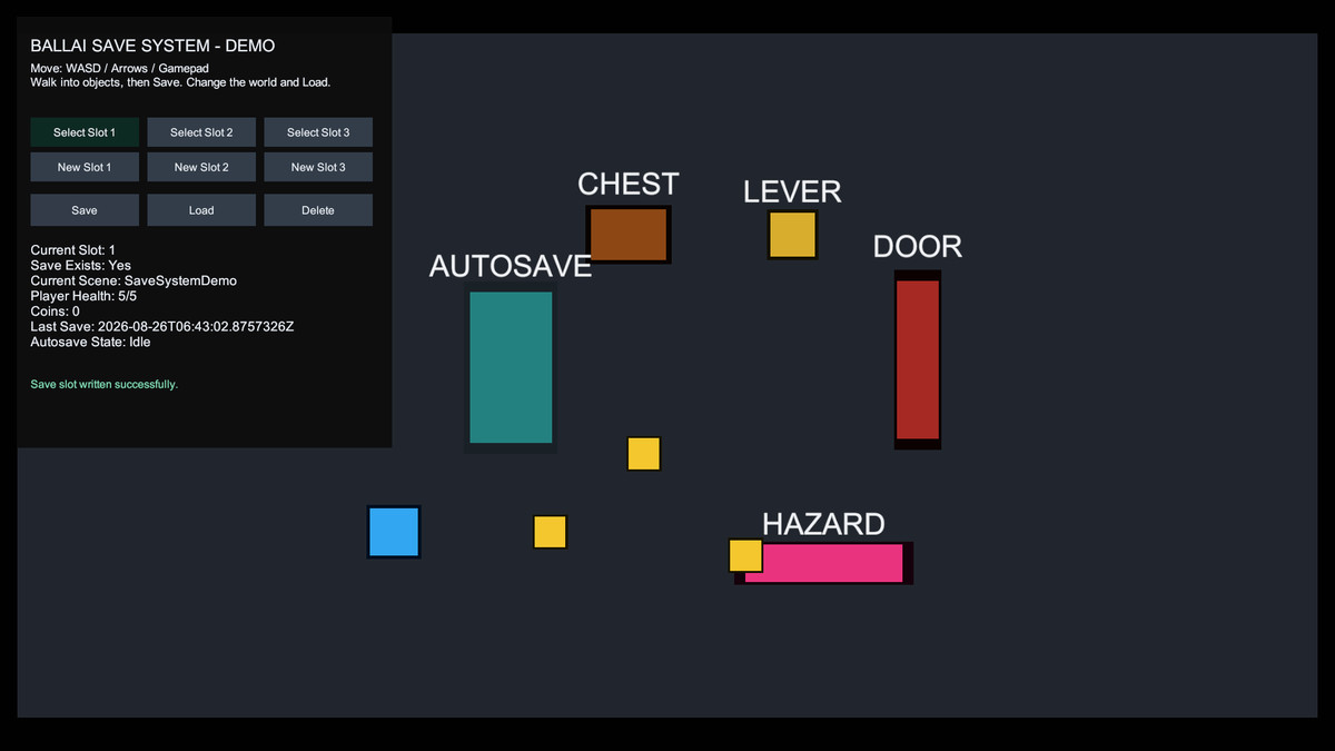 Ballai Save System