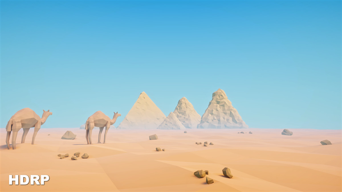 Low Poly Desert Egypts