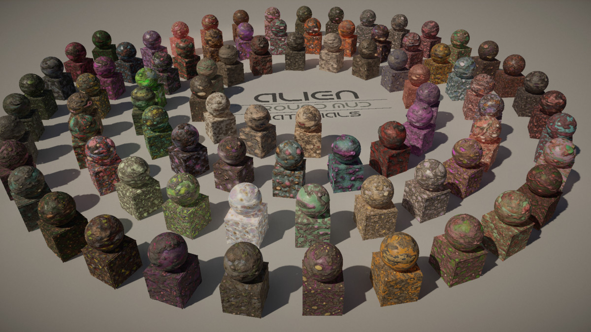 Alien Ground Materials - Mud