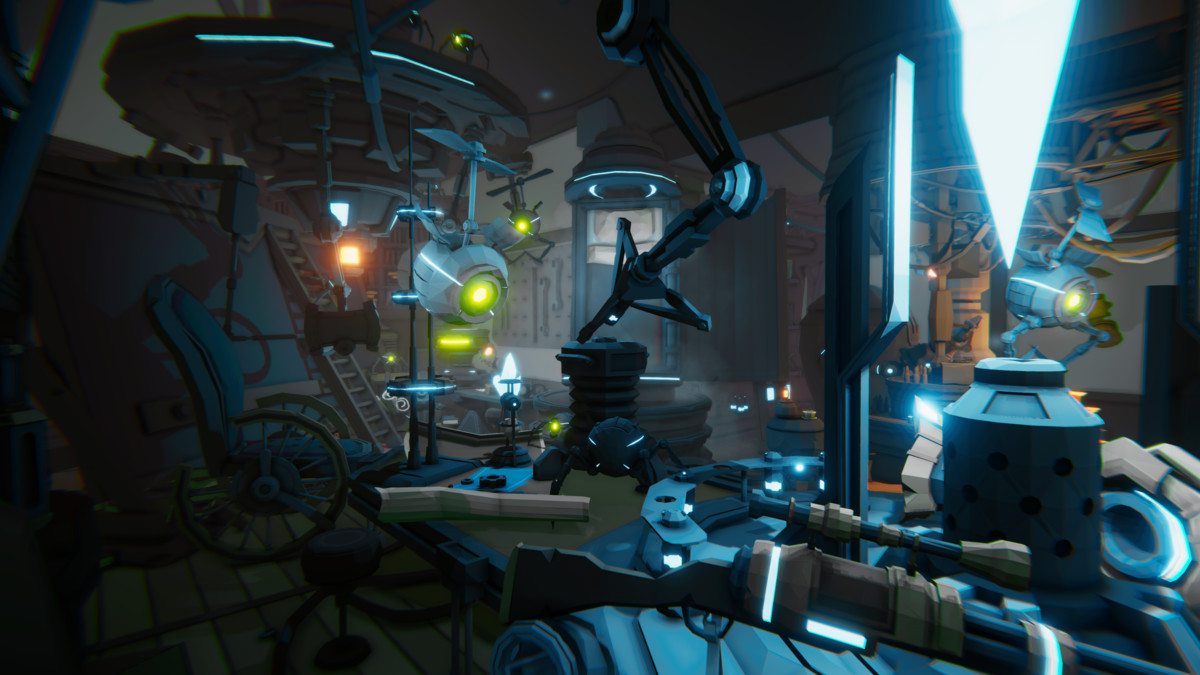 STYLIZED Fantasy Magitech Laboratory - Low Poly 3D Art