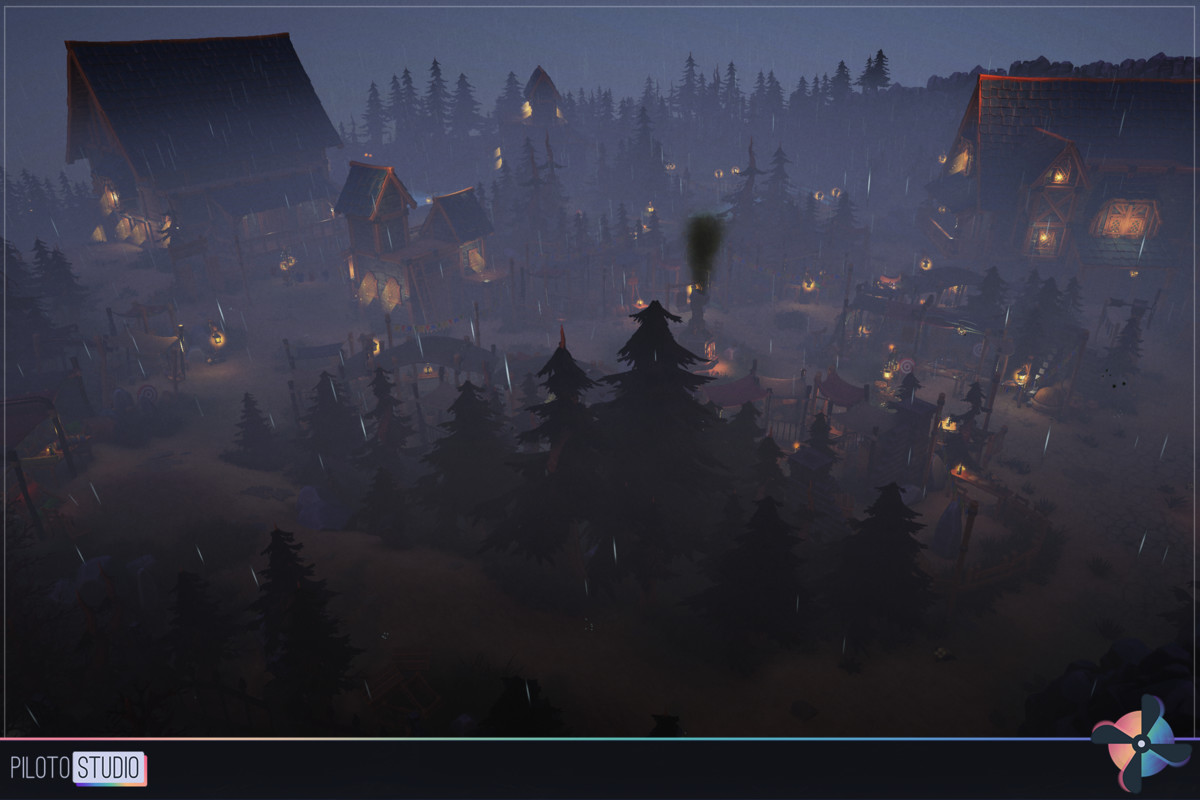 Mega Stylized PBR Environment Pack +500 Assets - Modular Houses, Water Shader