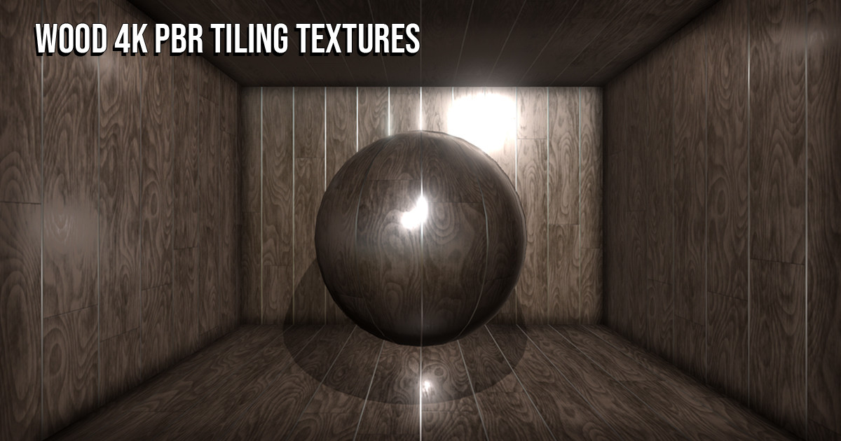 22 Wood 4K PBR Tiling Textures Collection