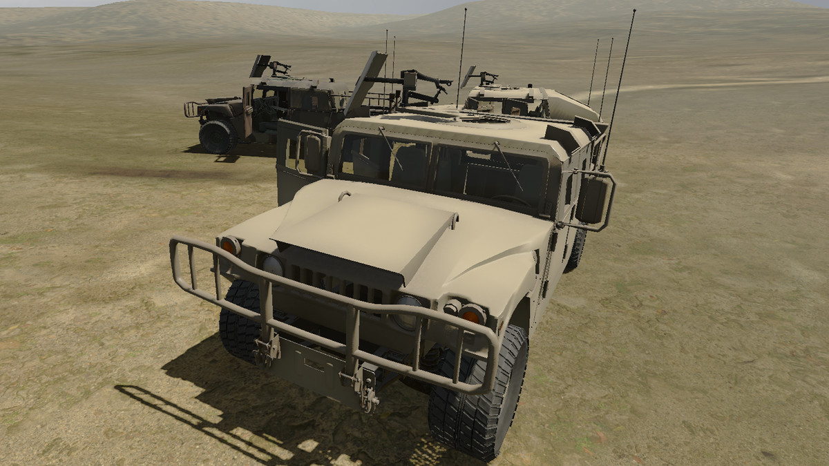 Hummer Jeep Armored Military Vehicle