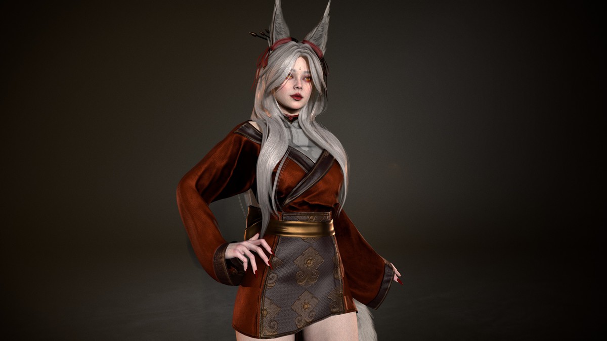 Kitsune Game Ready