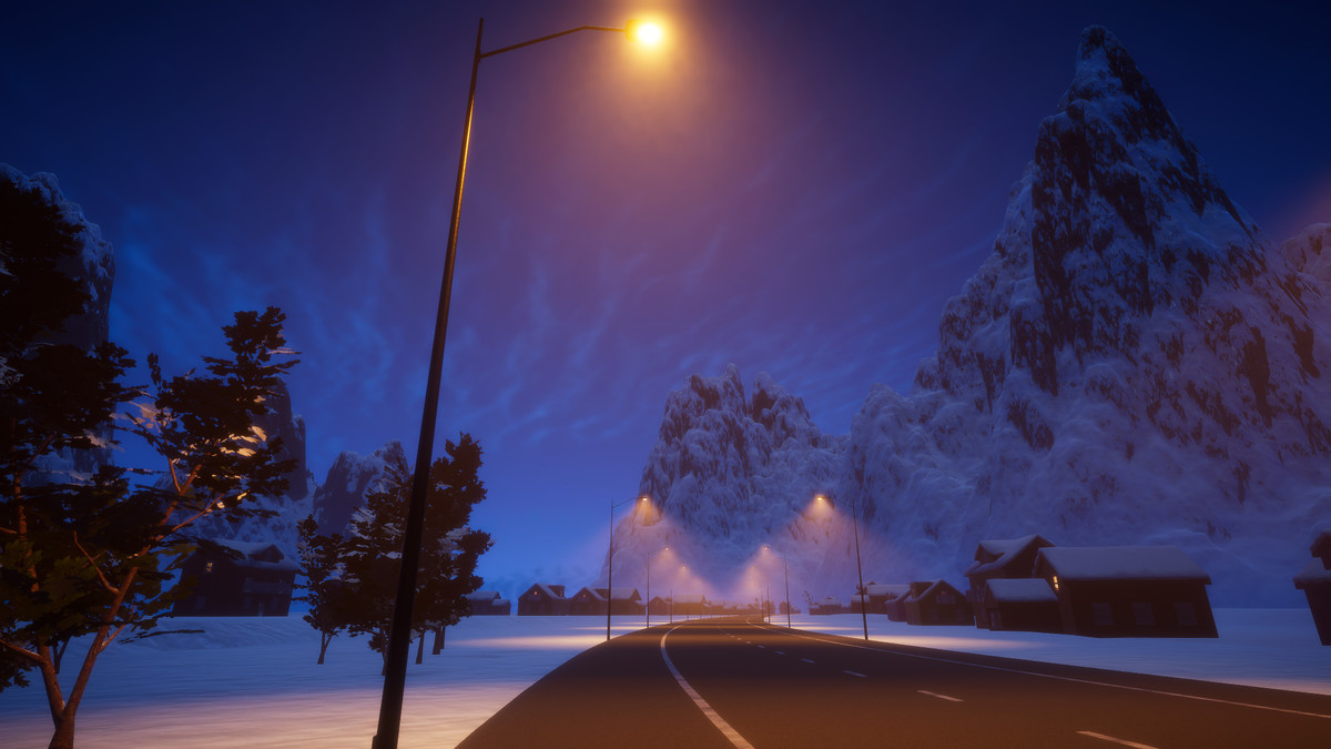 Snow-covered Island