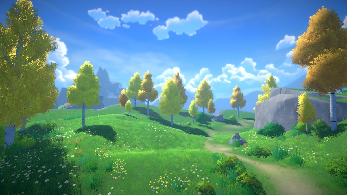 Stylized Trees | Oak Birch & Fir Forest