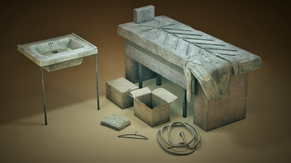 Abandoned Mortuary Environment Pack