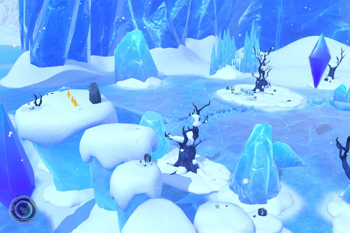 3D Platformer Frozen