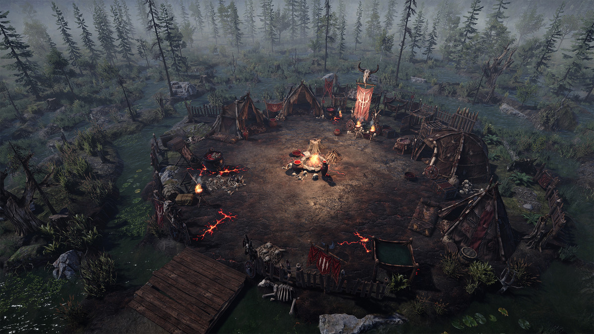 Dark Fantasy Bandit Camp & Wilderness