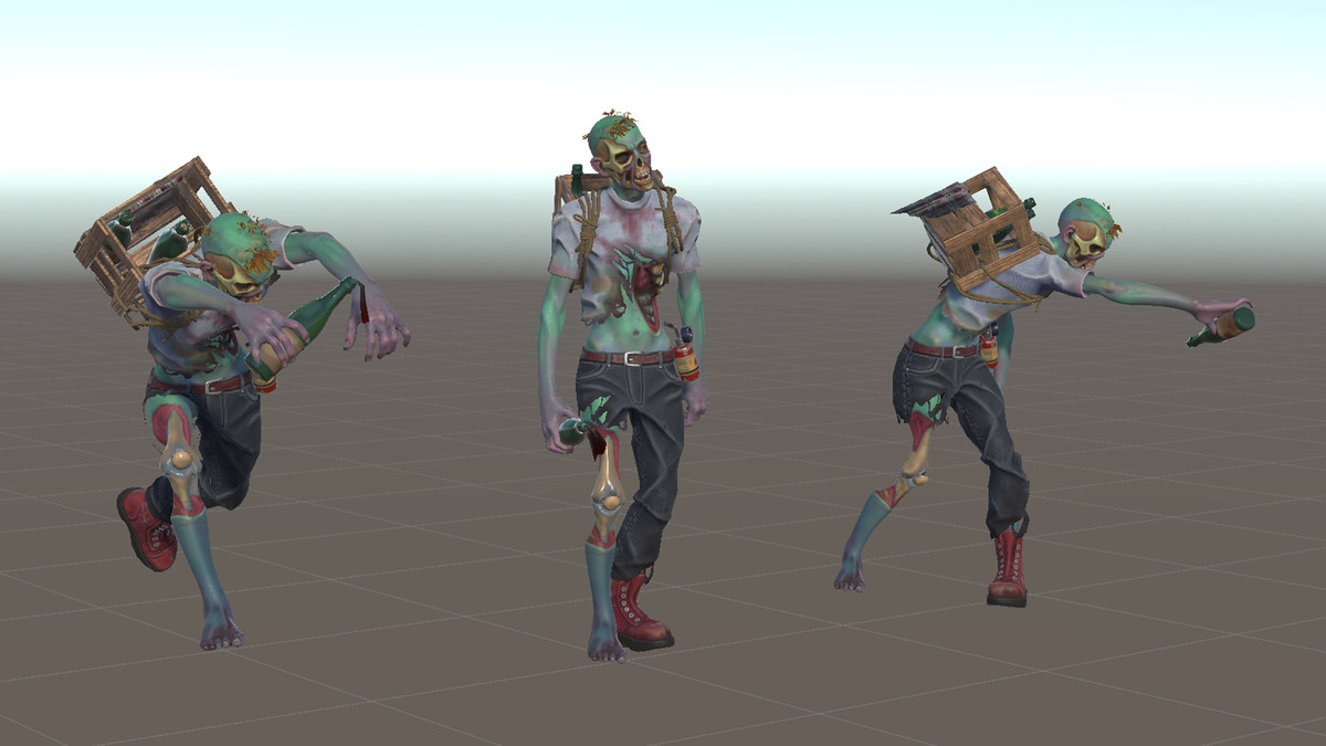 Molotov Hurler Zombie