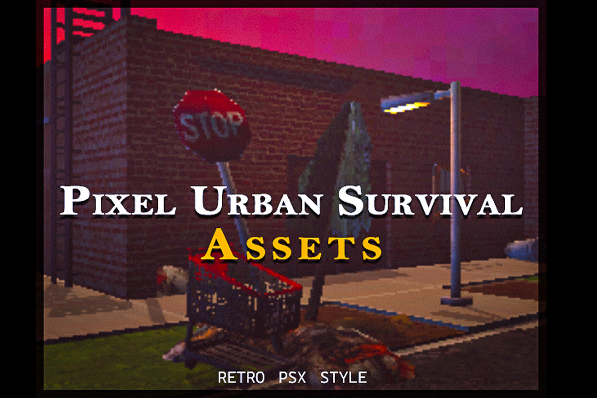 PSX Assets - Pixel Urban Survival
