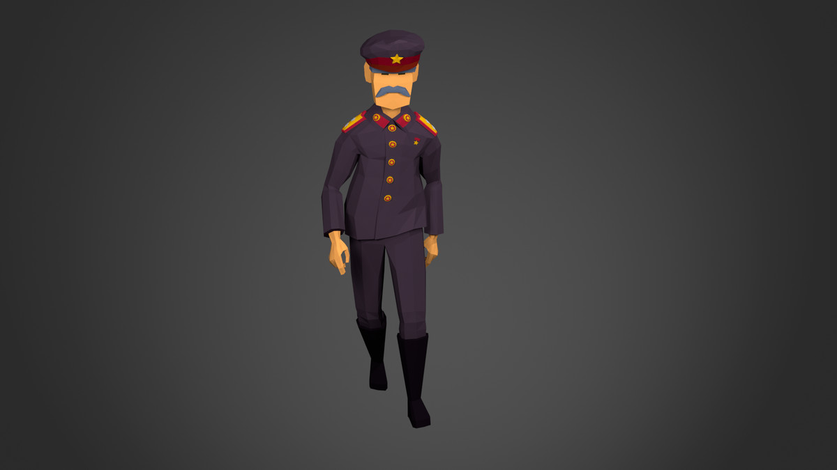 3D Characters World War 2 Lowpoly Pack