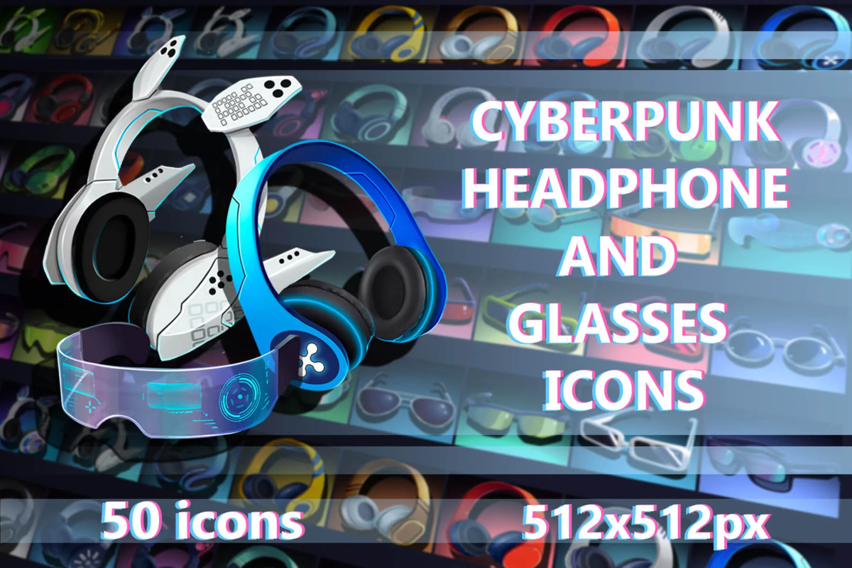 2700 Cyberpunk RPG Icons Pack