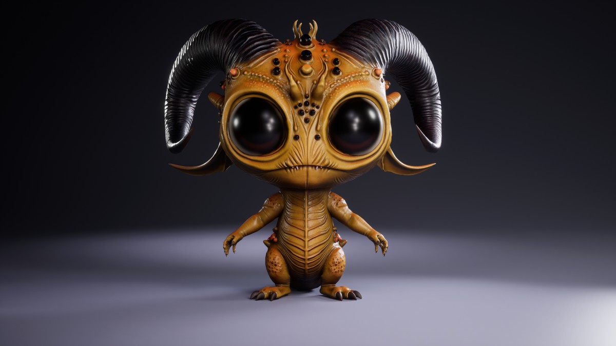 Cute Monster Dragon