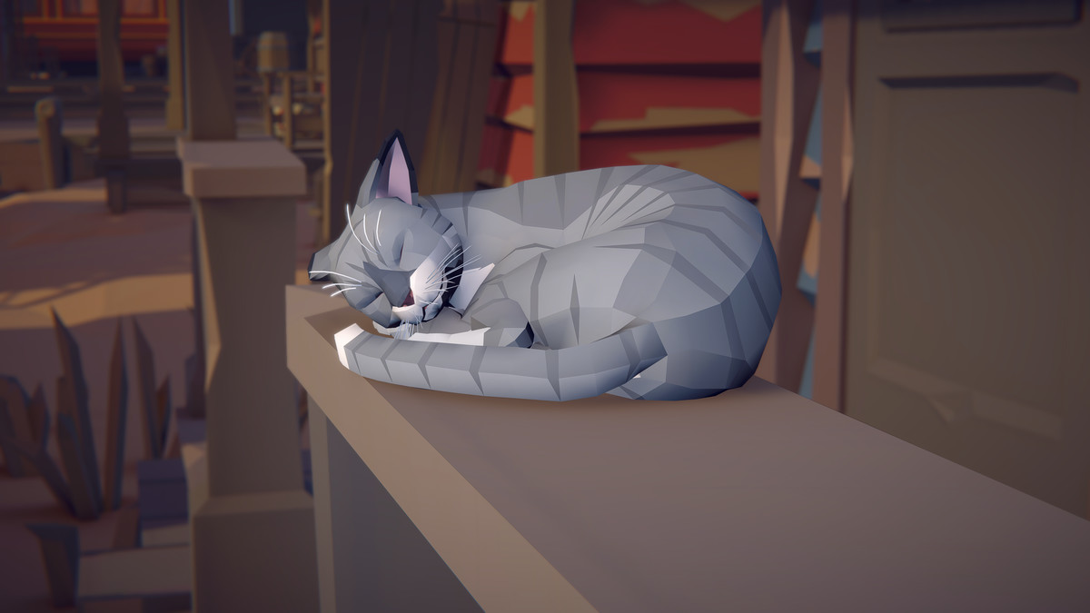 Milo the Cat PolyArt