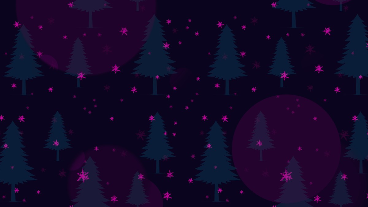 Winter Background's & Shaders