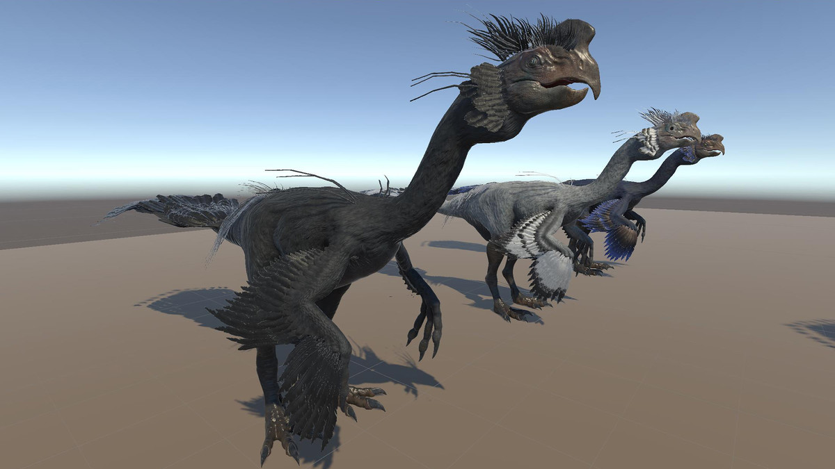 Dinosaur - GigantoRaptor - Oviraptorosaur