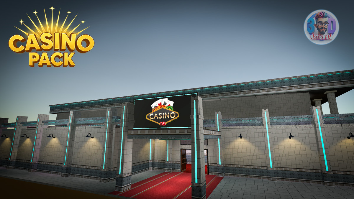 3D Artisanal’s Casino Environment Pack