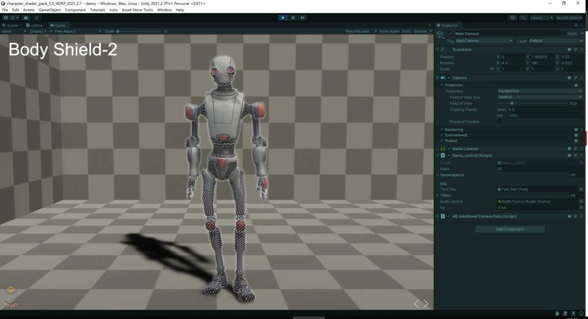 Character Shader Pack 3.0 - HDRP