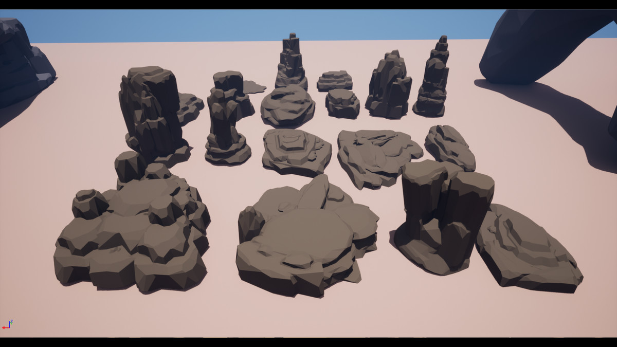 Lowpoly Rocks