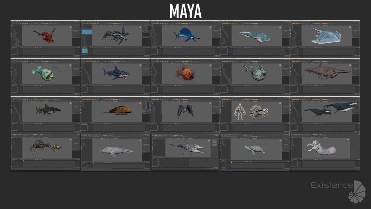 Underwater Creatures Bundle – 20 Fish & Sea Animals + 3 Bonus Models