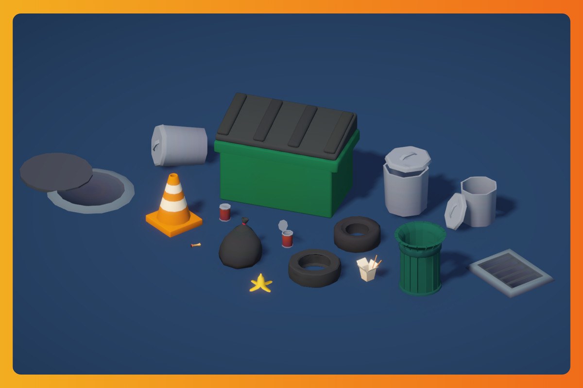 Beach City MEGA Pack - Low Poly Assets