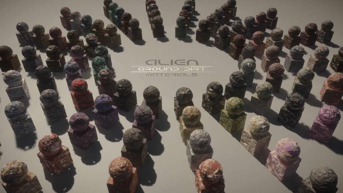 Alien Ground Materials - Dirt