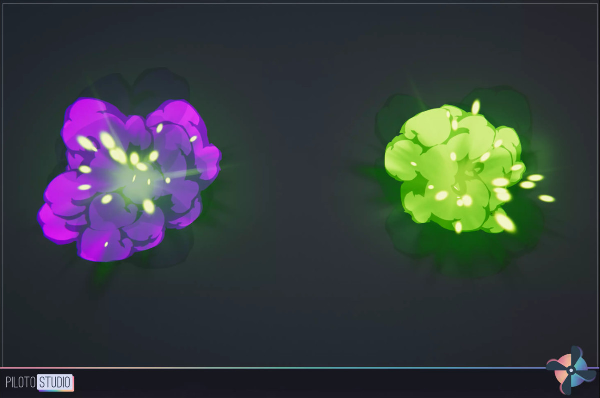 Poison and Acid Stylized VFX