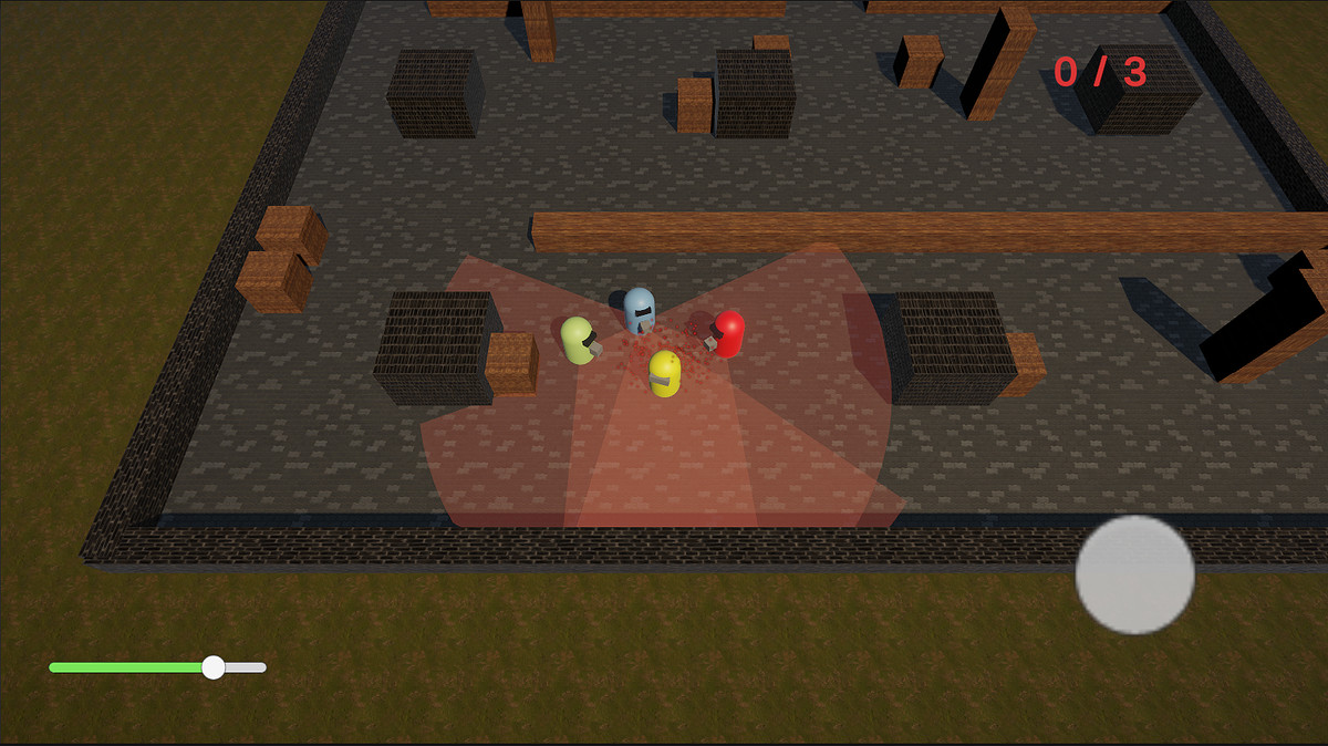Top-Down Stealth Assassin AI