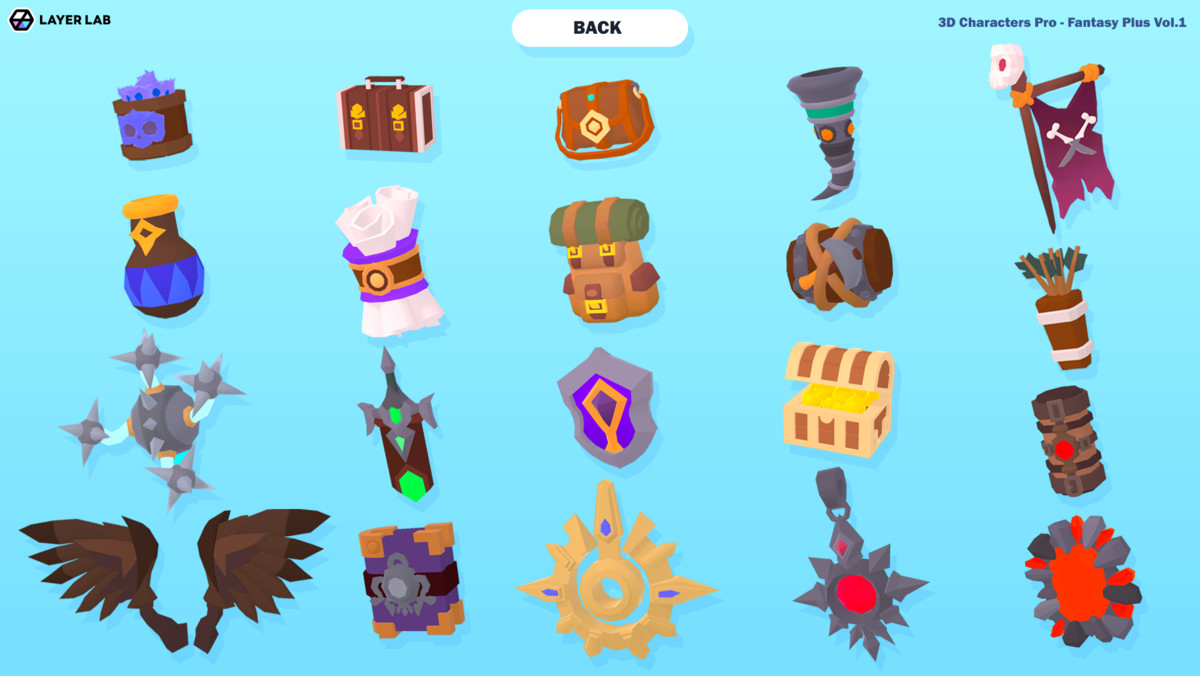 3D Characters Pro - Fantasy Plus Vol. 1