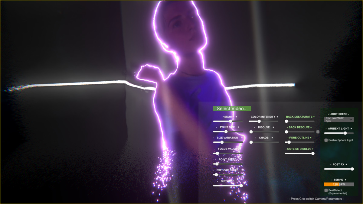 Awesome VFX Kit (video / webcam to 3d point cloud)