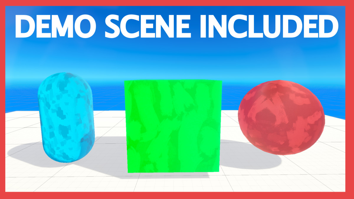 Stylized Handpainted Shader & Textures Pack | URP, Triplanar, PBR