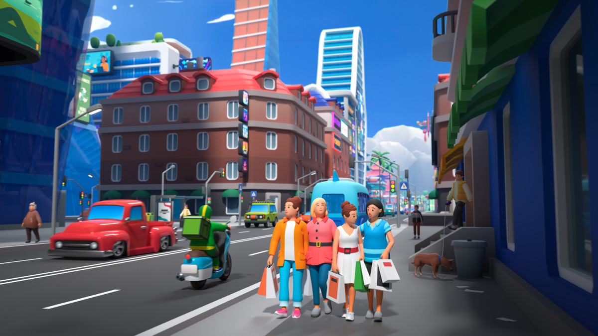 Cartoon City - Low Poly City 3D Models Pack