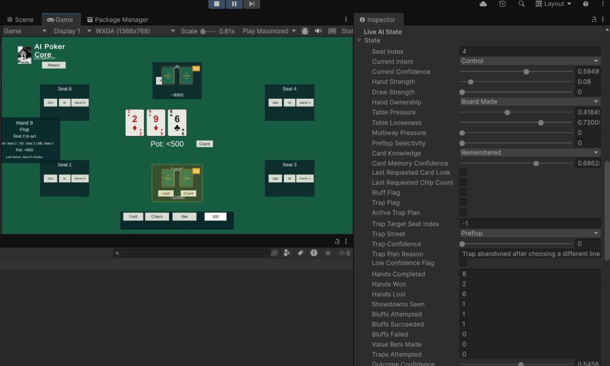 AI Poker Core