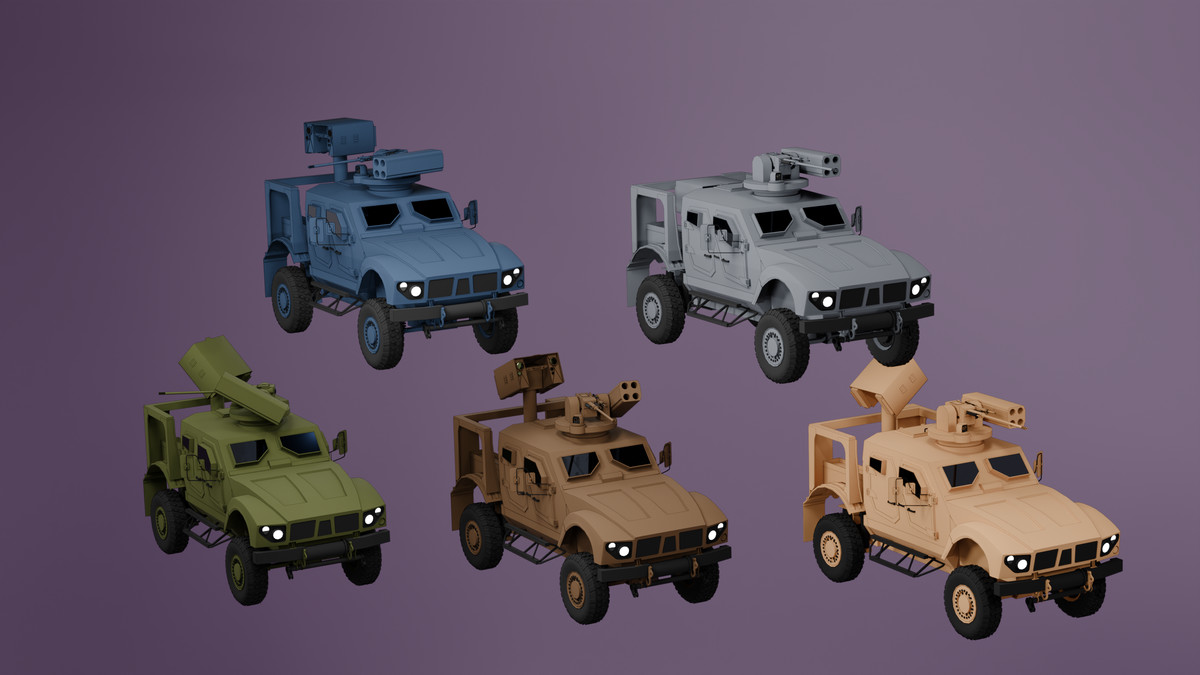 Modern Military Vehicles Pack
