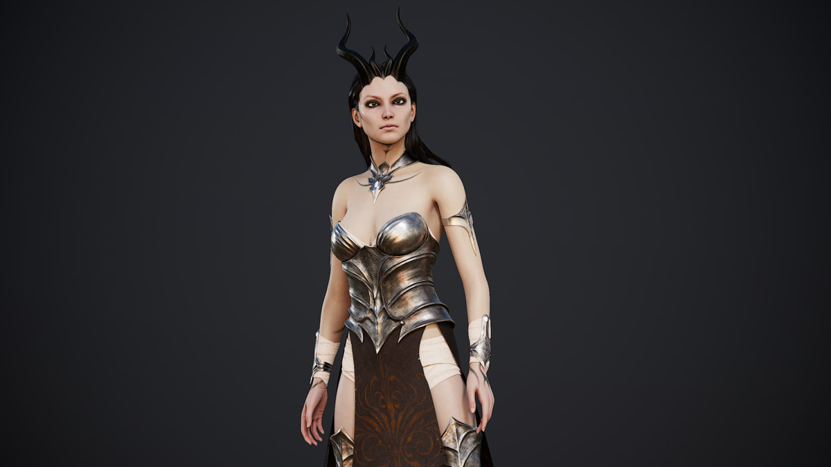 Fantasy Demones Girl