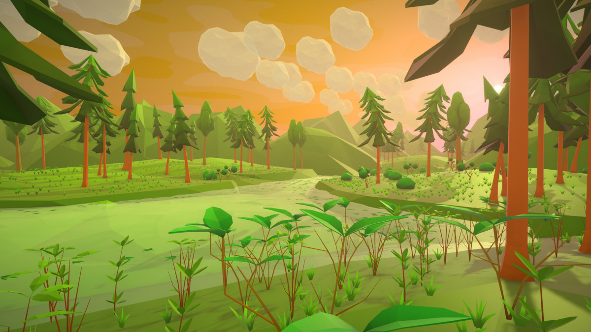 LowPoly Stylized Forest Essentials
