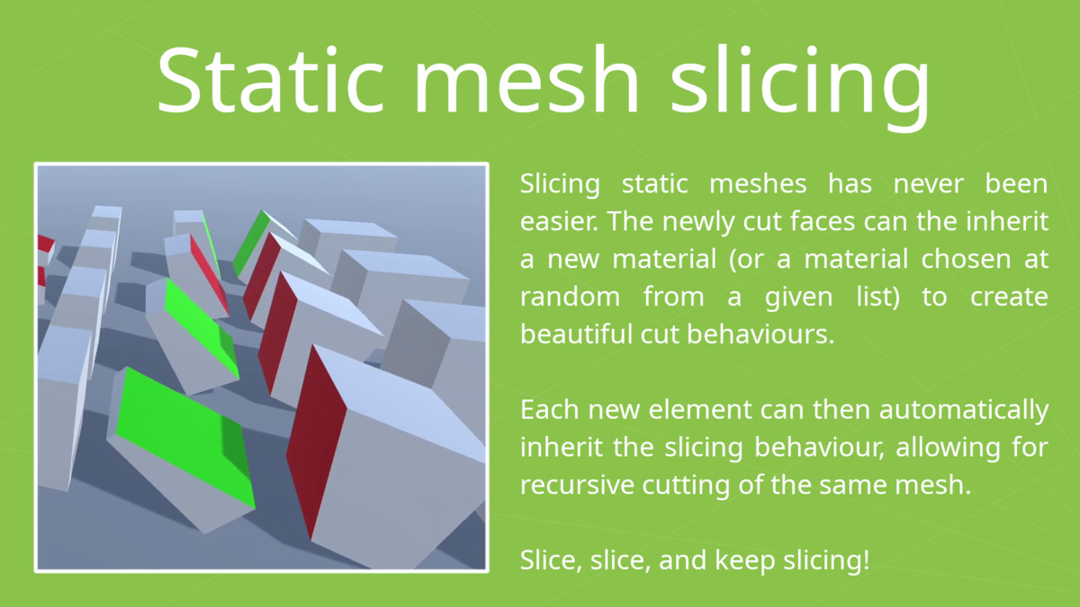 Shatter-o-matic Mesh shatterer and slicer
