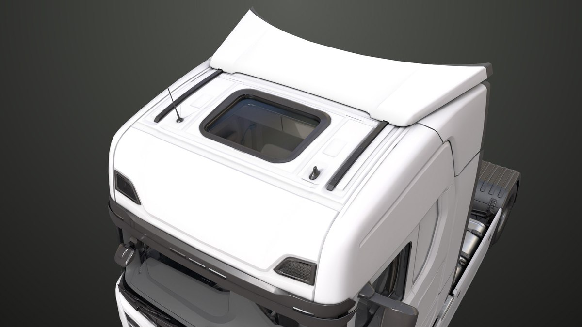 Heavy Truck Chassis 06 Interior URP HDRP Textures