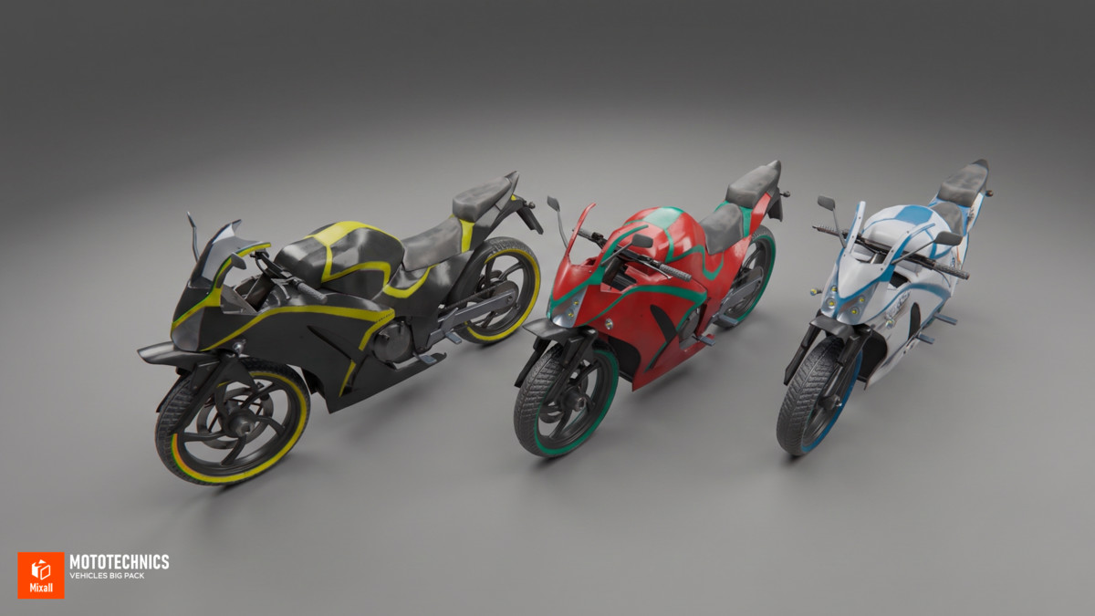 India City Kit - Modular Street Environment, People, Motorbikes
