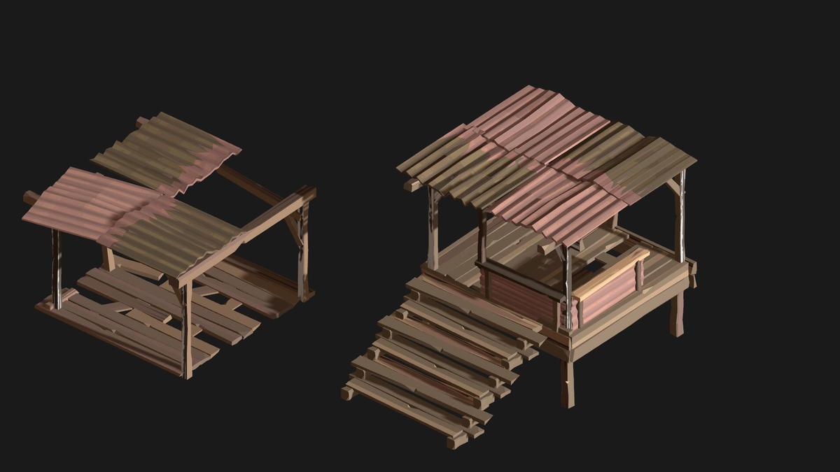 Low Poly Swamp Village – ModulaCraft PRO
