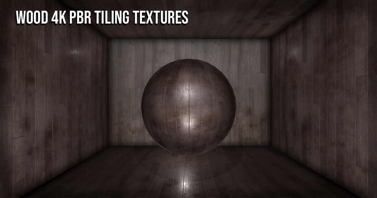 22 Wood 4K PBR Tiling Textures Collection