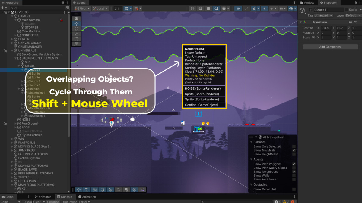 Scene Highlight Pro – Runtime & Editor Debug Toolkit