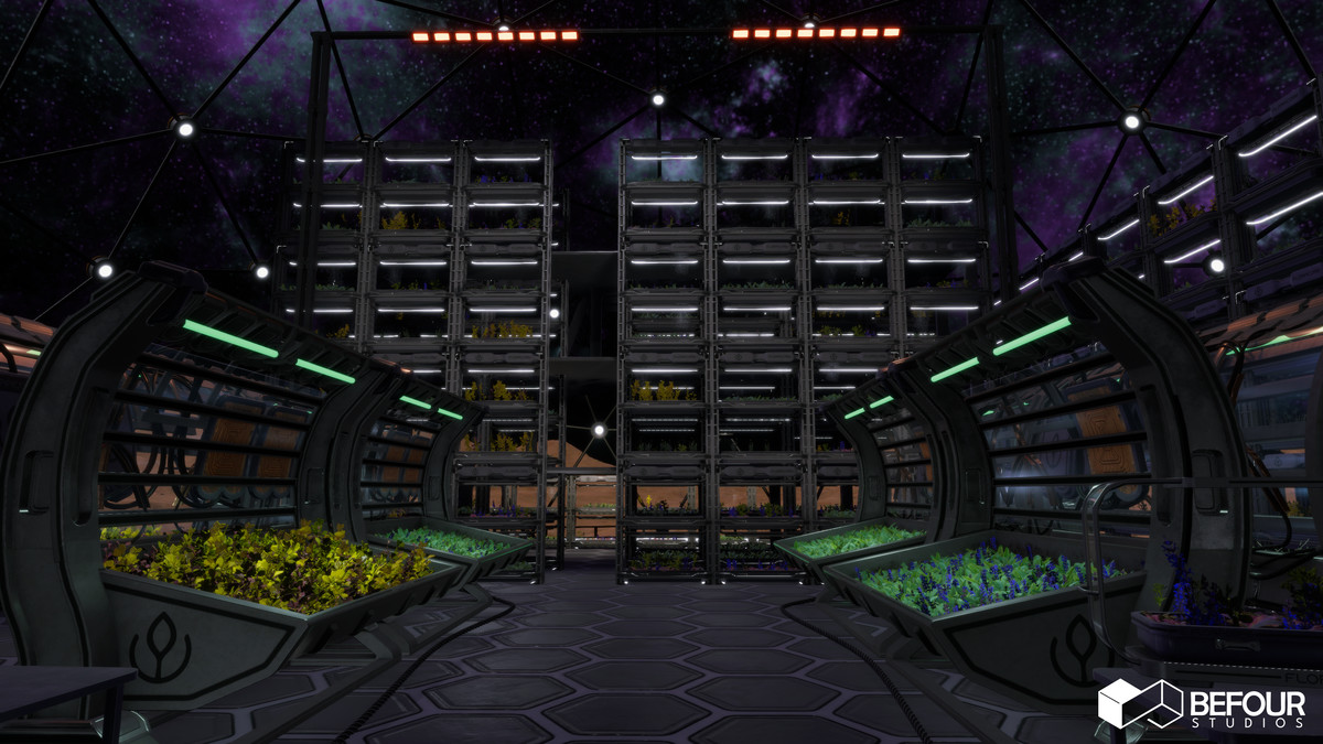 Orbital Base Environment (Sci-Fi Space)