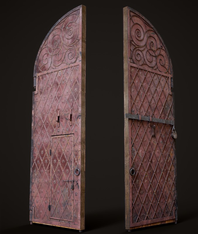 Five Old Doors
