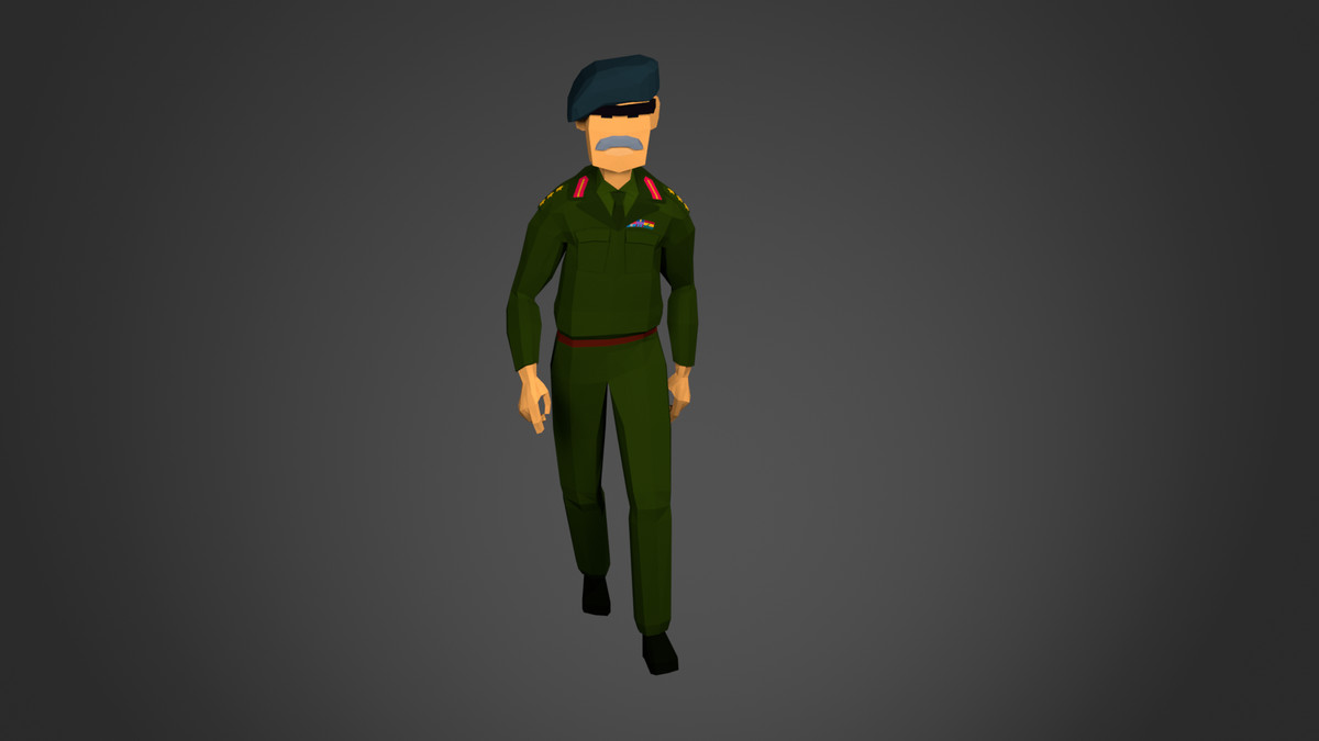 3D Characters World War 2 Lowpoly Pack