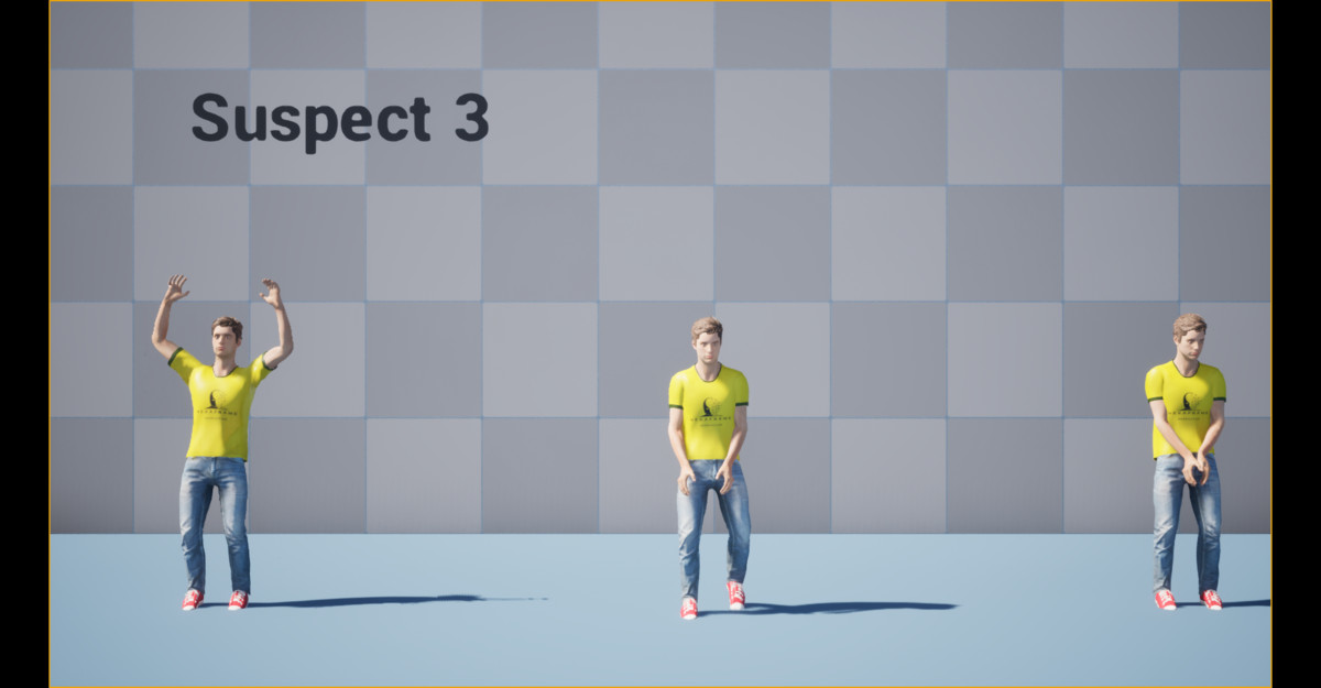 Crime Suspect Animation