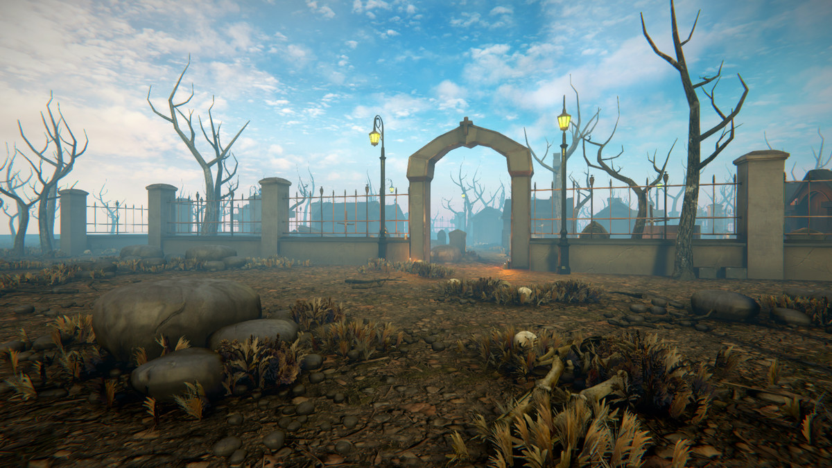 Realistic Cemetery Asset Package
